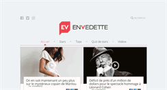 Desktop Screenshot of envedette.ca